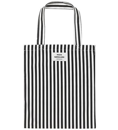 Se Mads Nørgaard Shopper - Atoma - Black Beauty/White Alyssum ved KidsWorld