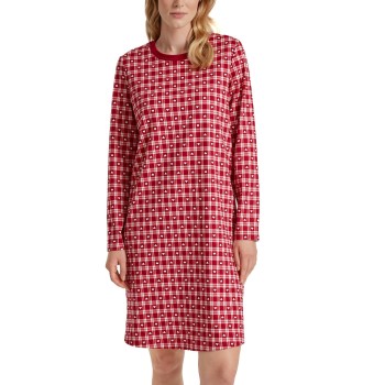 Calida Family And Friends Short Nightdress Rød bomuld Medium Dame