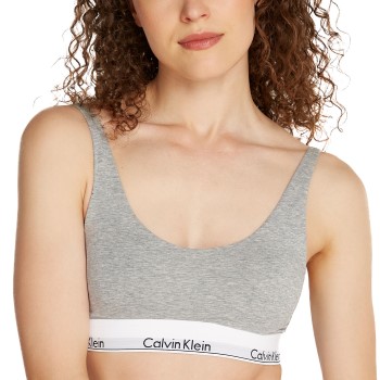 Calvin Klein Bh Modern Cotton Lightly Lined Bralette Grå Medium Dame