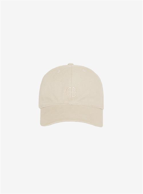 Anine Bing Jeremy Baseball Cap AB Oatmeal