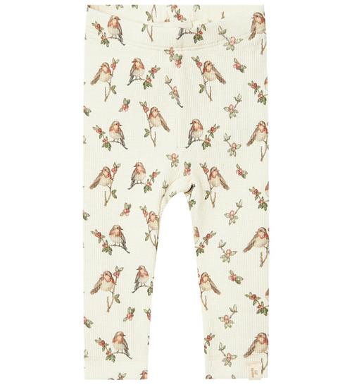 Lil Atelier Lil' Atelier Leggings - Rib - NbfGavo - Turtledove