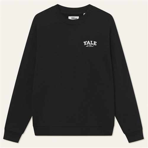 Les Deux x Yale Yale Bulldog Sweatshirt Mand Sort Sweatshirts Str L - Bomuld hos Magasin