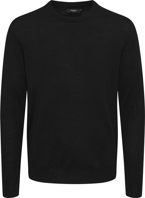 Matinique Mapetro Mand Black Sweaters Regular Fit Str S - hos Magasin