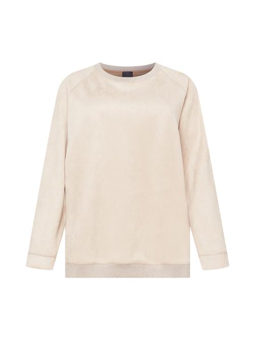 Persona by Marina Rinaldi Sweatshirt 'OCCHIO'  beige