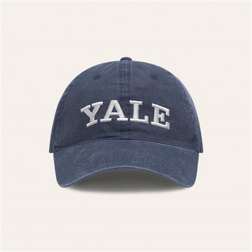 Se Les Deux x Yale Yale Logo Washed Dad Cap One size - Kasketter Bomuld hos Magasin ved Magasin