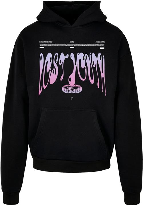 Se Lost Youth Sweatshirt 'Authentic'  pastellilla / lys pink / sort / hvid ved About You