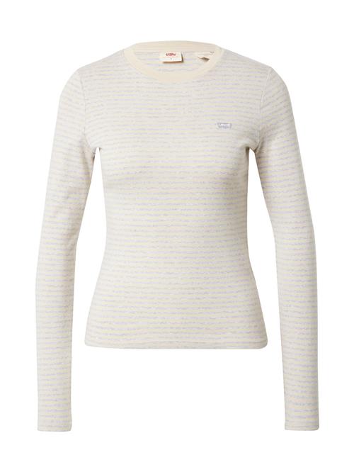 LEVI'S ® Shirts 'LS Baby Tee'  beige / grå-meleret