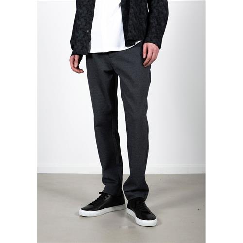 Clean Cut Copenhagen Milano Brendon Jersey Pants Mand Black Casual Bukser Str M / Long - hos Magasin