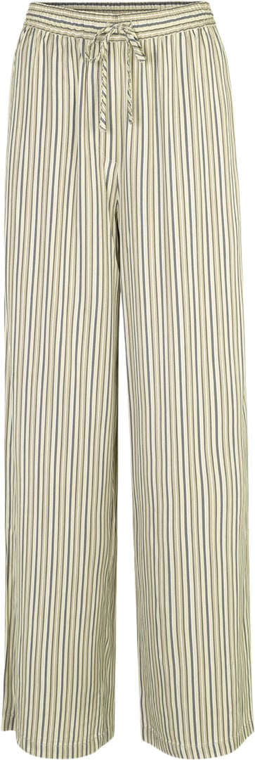 Se Modström Hissamd Print Pants Kvinde Soft Stripe Bukser Med Lige Ben Str XS - hos Magasin ved Magasin