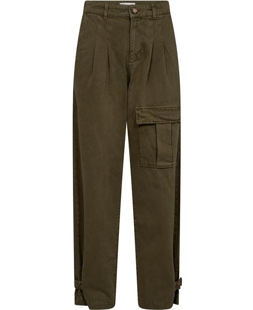 Ba&sh Pantalon Maroon Kvinde Kaki Cargo Bukser Str L - hos Magasin