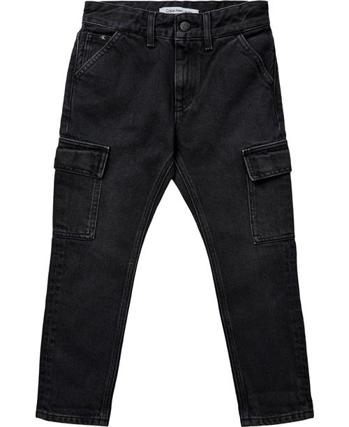 Calvin Klein DAD Soft Black Str 12 år - 1by Bukser hos Magasin