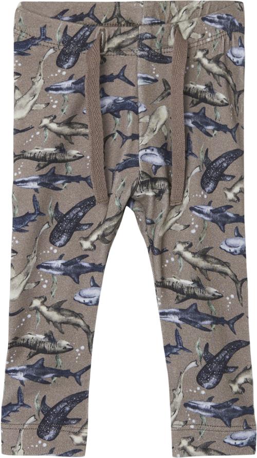 Name It Nbmfredo M Long John Str 74 - Fungi Leggings hos Magasin