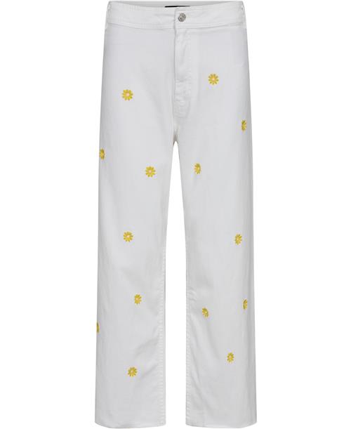 Desigual Denim_Ideas, 1030 Jeans White, 40 Kvinde 1030 Jeans White Straight Jeans Str 42 - hos Magasin