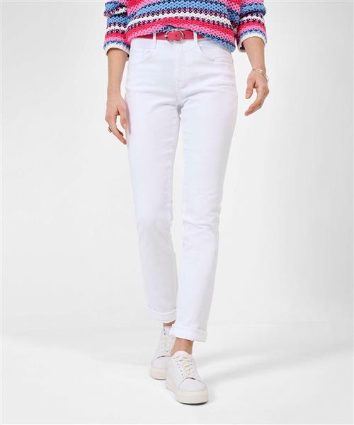 Se BRAX Style.Mary Kvinde Hvid Skinny Jeans Regular Fit Str 42 - Denim hos Magasin ved Magasin