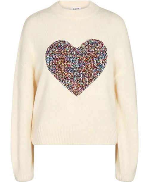 Desigual Jers_Cory, 1000 White, XS Kvinde 1000 Blanco Sweaters Str XS - hos Magasin