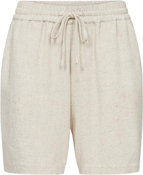 soyaconcept Scalema 3-B Kvinde 8008 Sand Sweatshorts Str S - Viskose hos Magasin