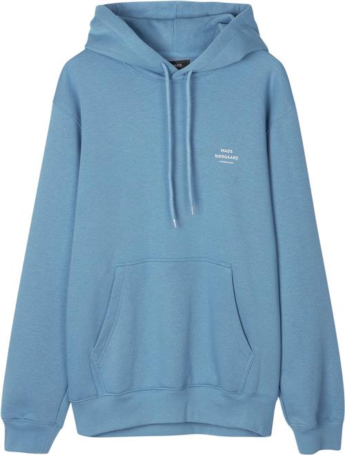 Mads Nørgaard - Copenhagen Standard Hoodie Logo Sweat Mand Captain`S Blue Hoodies Str XL - hos Magasin