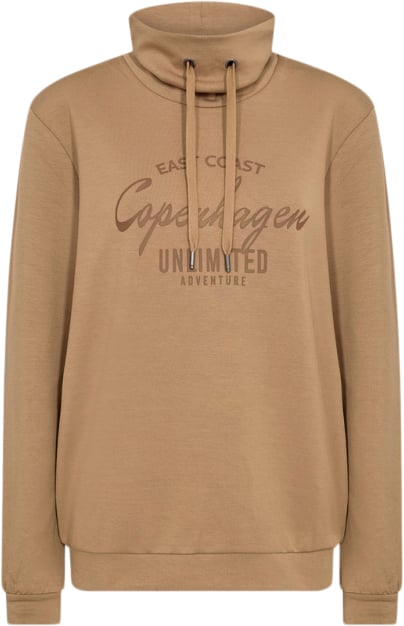 Se soyaconcept Scbanu 186 Sweatshirt Camel Kvinde 8404 Camel Sweatshirts Str S - Polyester hos Magasin ved Magasin