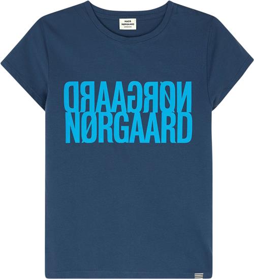 Mads Nørgaard - Copenhagen Tuvina Tee Str 4 år - Blå Kortærmede T-shirts hos Magasin