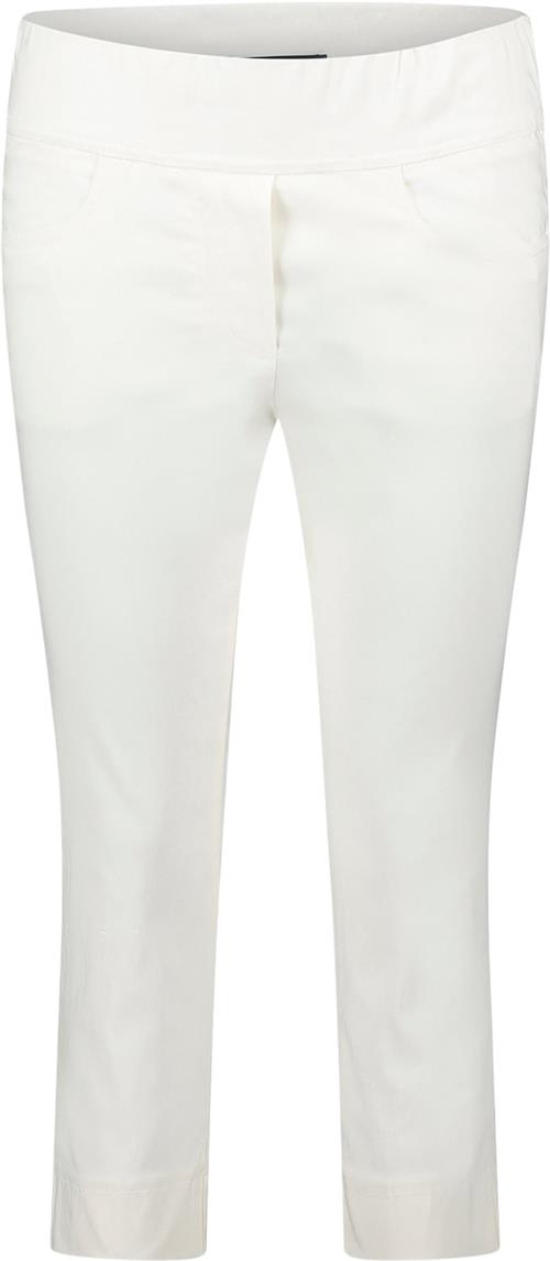 Se Betty Barclay Hose Casual 3/4 L Kvinde Hvid Capri Bukser Str 46 - hos Magasin ved Magasin