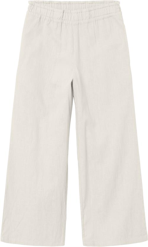 Name It Nkffalinnen Wide Pant Noos Str 116 - Jet Stream Bukser hos Magasin