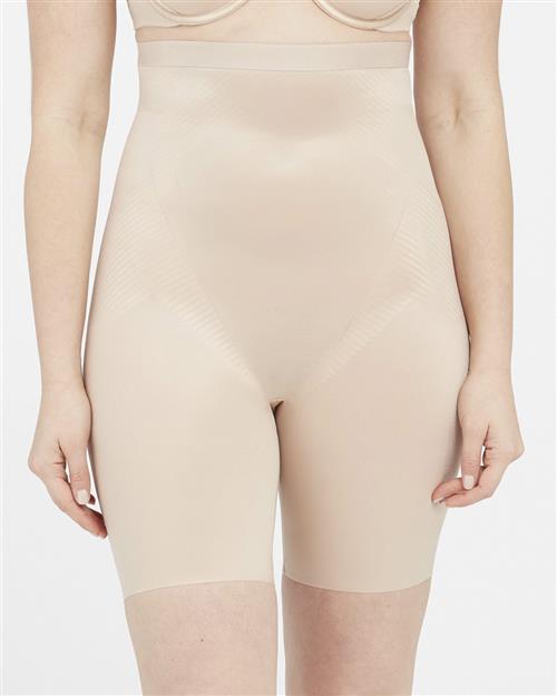 Spanx Thinstincts® 2. 0 Highwaisted Mid-thigh Short Shapewear Str L - hos Magasin