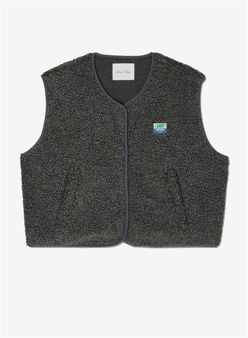 American Vintage Vest Hoktown Charcoal Melange