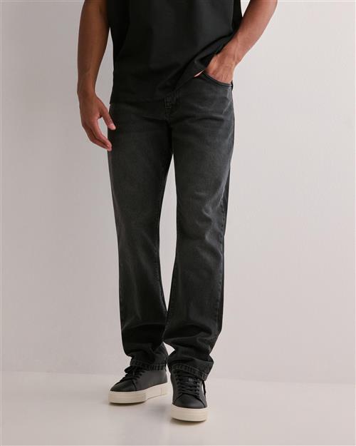 Woodbird WBJay Washed Black jeans Jeans Sort