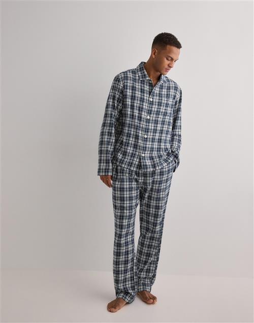 Gant Flannel Pj Set Shirt and Pants Gb Pyjamas