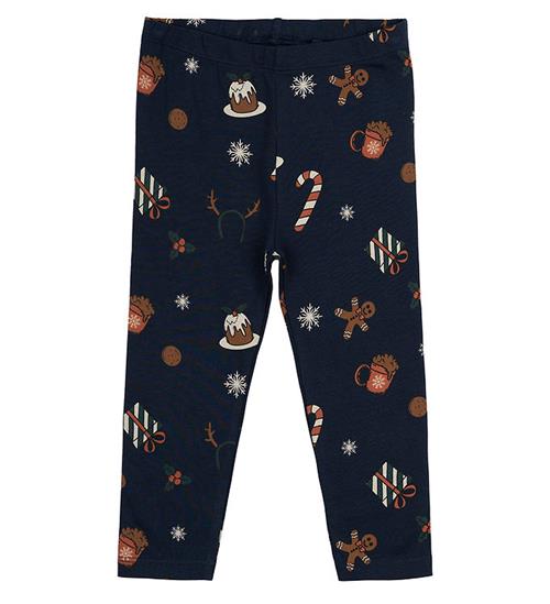 Se The New Siblings Leggings - TnsHoliday - Navy Blazer ved KidsWorld