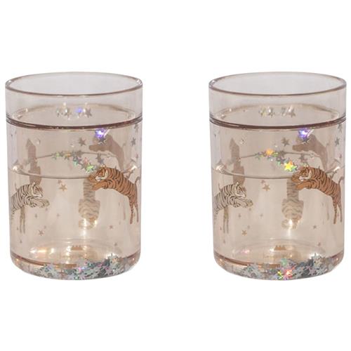 Konges Sløjd 2 Pack Glitter Cups Roar | Beige | 0