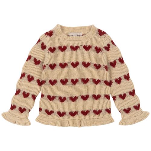 Konges Sløjd Laula Sweater - Heart |  | 18 months