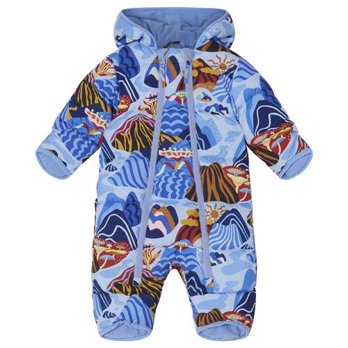 Kuling Bern Mønstret Flyverdragt Manne Jalilian 62/68 cm  Blå  62/68 cm  Unisex