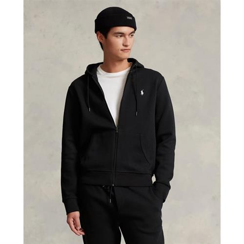 Polo Ralph Lauren Doubleknit Full-zip Hoodie Mand Sort Hoodies Str XXXL - Bomuld hos Magasin