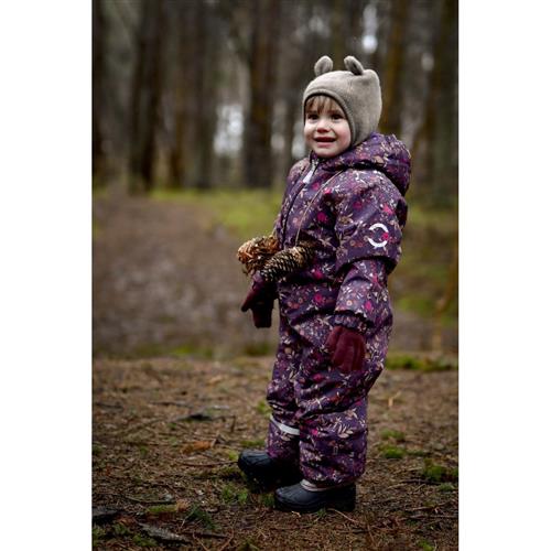 Mikk-Line Snow Suit AOP Str 98 - Nightshade Termojakker hos Magasin