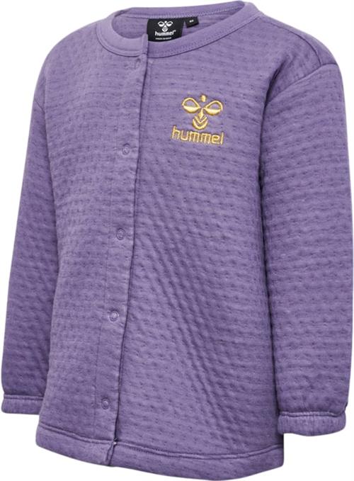 Hummel Hmlinge Sweat Jacket Str 3 år / 98 cm - Lilla Sweatshirts hos Magasin