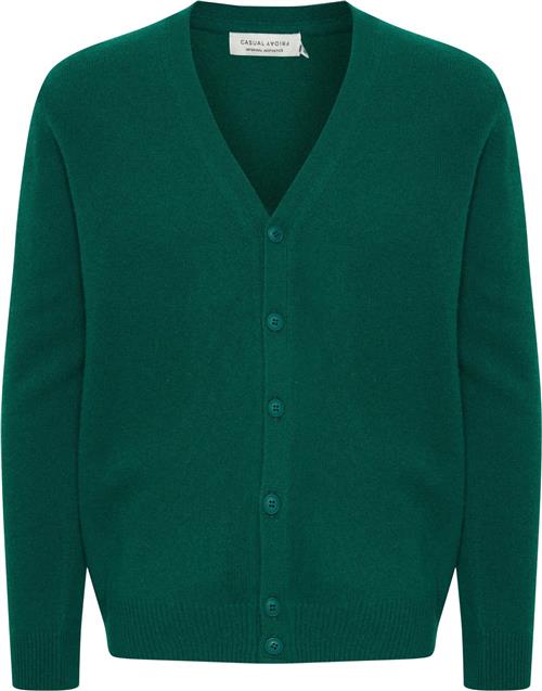 Casual Friday Cfkarl Lambswool Cardigan Mand Forest Biome Cardigans Regular Fit Str XL - hos Magasin