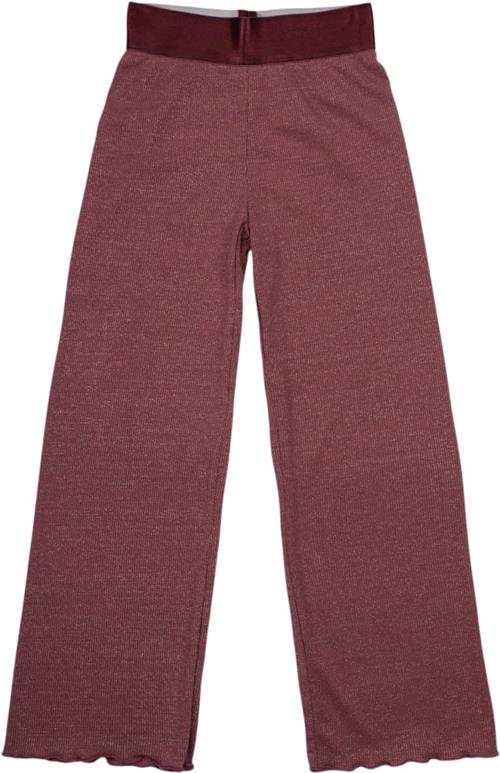 Se The New Tnfarah Wide Pants Str 122-128 cm/7-8 år - Crushed Berry Bukser hos Magasin ved Magasin