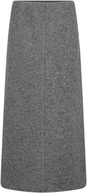 Levete room Lricon 1 Kvinde L9906 - Dark Grey Melange Maxi Nederdele Str L - Uld hos Magasin