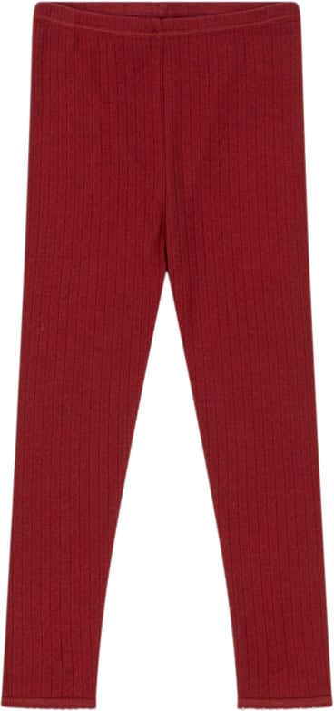 Se Konges Sløjd Minnie Pants Gots Str 5-6Y - Red Dahlia Bukser Bomuld hos Magasin ved Magasin