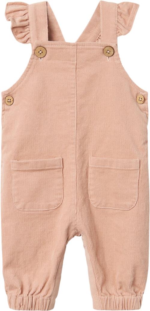 Lil' Atelier Nbfrevelle Cord Overall 3001hg R L Str 86 - Rugby Tan Bukser hos Magasin