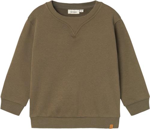 Lil' Atelier Nmmilondon RAN LS Loose Sweat LIL Str 116 - Kalamata Sweatshirts hos Magasin