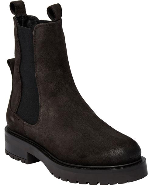 Se Pavement Katelyn Suede Wool Kvinde Brown Suede Chelsea Boots Str 39 - Uld hos Magasin ved Magasin