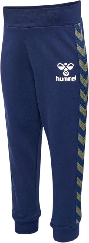 Hummel Hmlerhan Pants Str 4-6 mdr / 68 cm - Blå Bukser hos Magasin