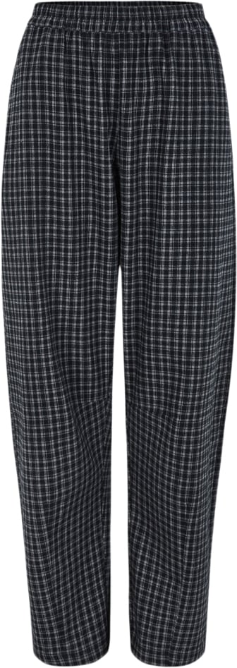 Se esmé studios Esvaldis Pants Kvinde Black Check Bukser Str S - hos Magasin ved Magasin