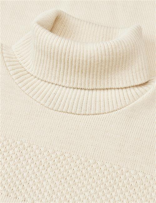 Mads Nørgaard - Copenhagen Wool Klemens Knit Mand Hvid Sweaters Str S - hos Magasin