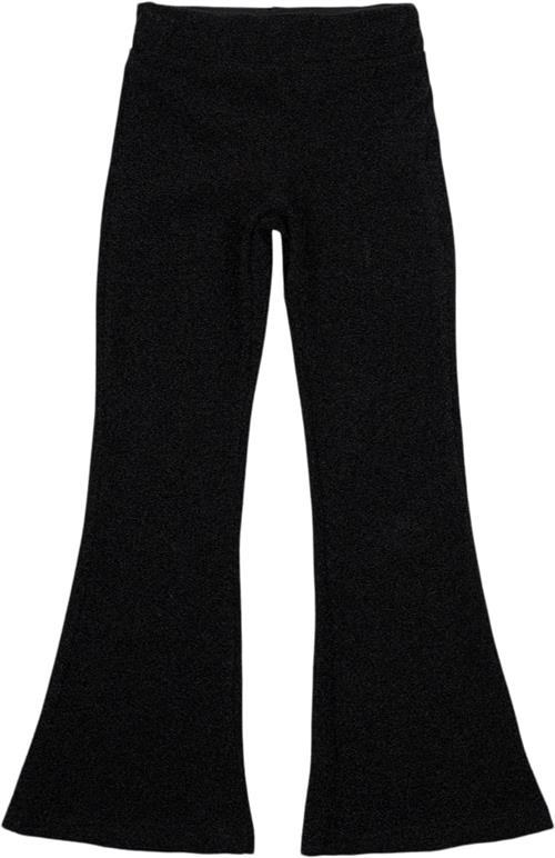 The New Tnmila Flared Pants Str 98-104 cm/3-4 år - Black Beauty Bukser hos Magasin