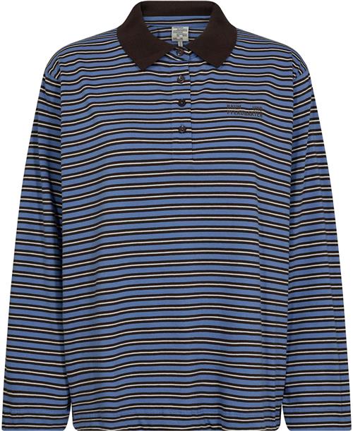 Baum und Pferdgarten Jeanni Kvinde Java Polo Stripe Toppe Str L - hos Magasin