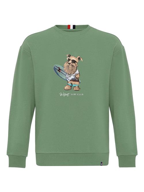 Williot Sweatshirt 'HECTOR'  grøn / blandingsfarvet