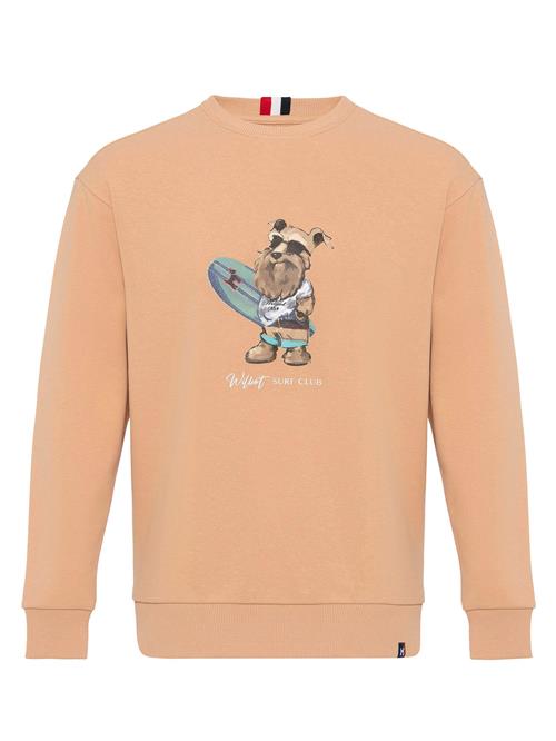 Williot Sweatshirt 'HECTOR'  brun / blandingsfarvet